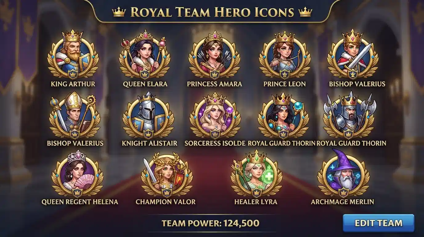 royal team names 2026 king squad clan gaming stylish