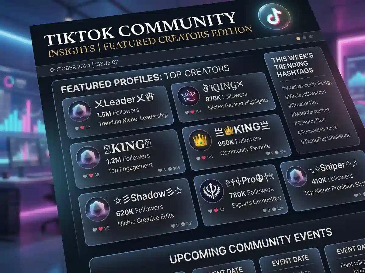 TikTok username ideas hub 2026 — 115 stylish decorated names for TikTok creators | NickFinder.io