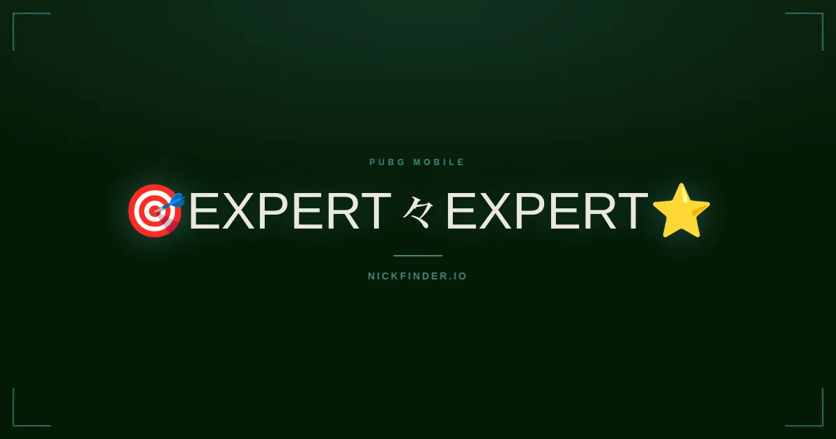 Expert PUBG Mobile names 2026 — decorated Unicode styles | NickFinder.io