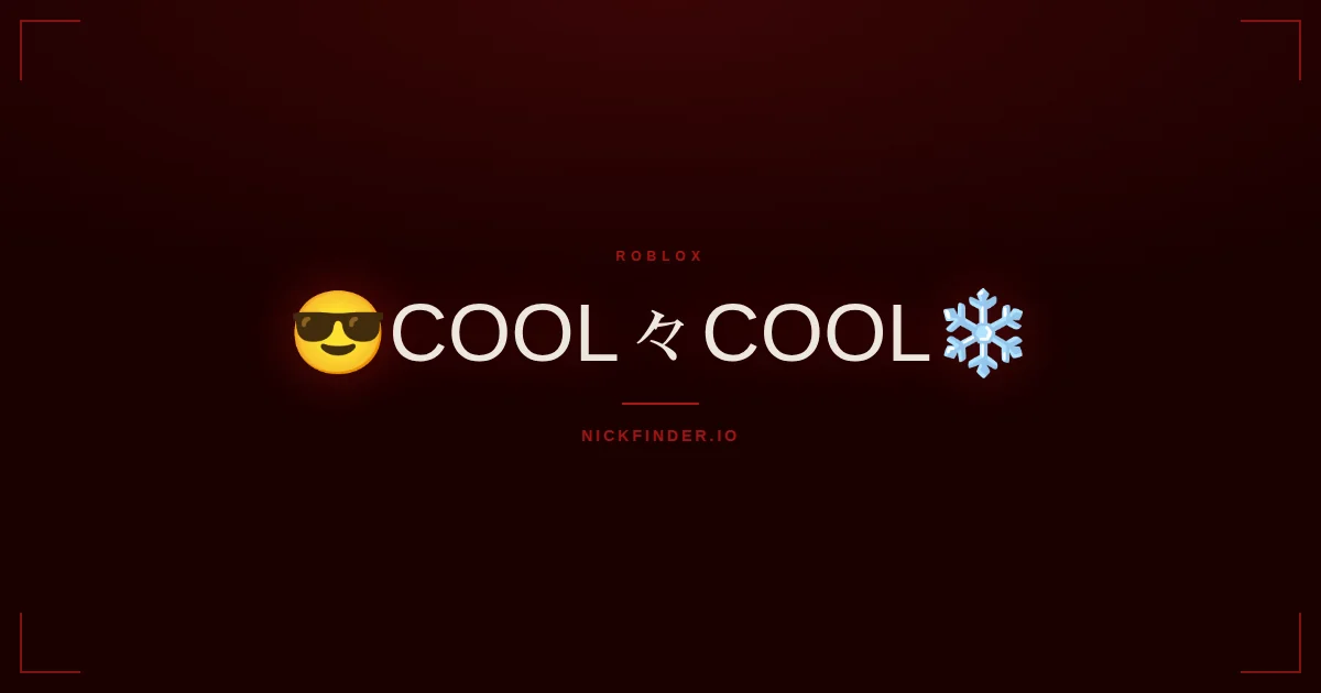 Cool Roblox names 2026 — decorated Unicode styles | NickFinder.io