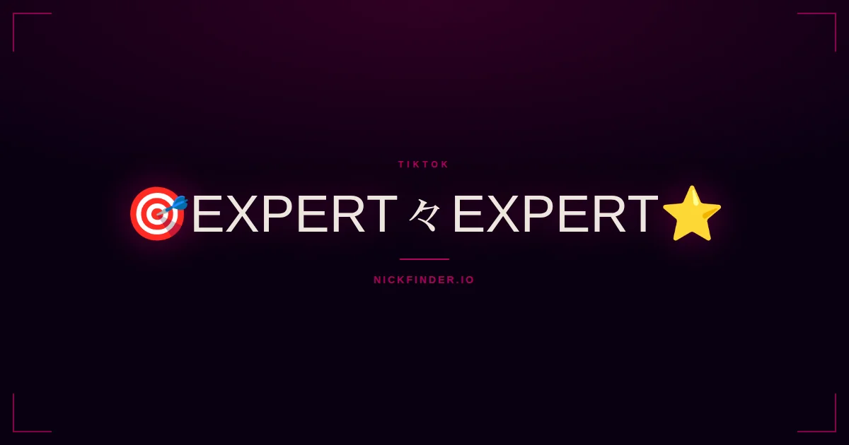 Expert TikTok names 2026 — decorated Unicode styles | NickFinder.io