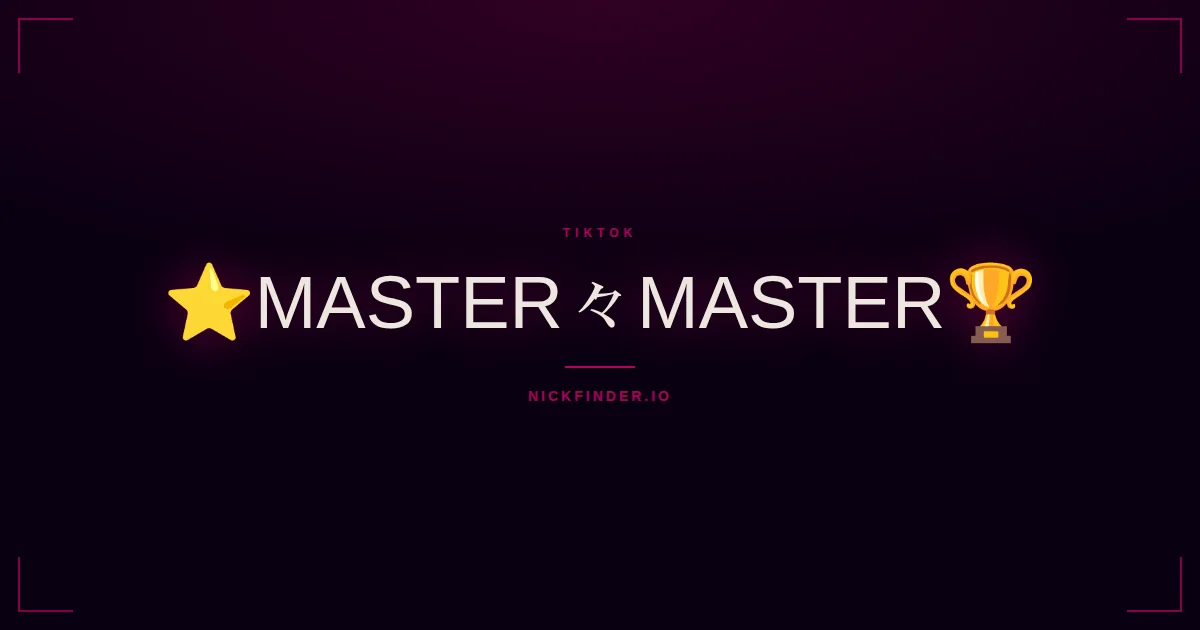 Master TikTok names 2026 — decorated Unicode styles | NickFinder.io