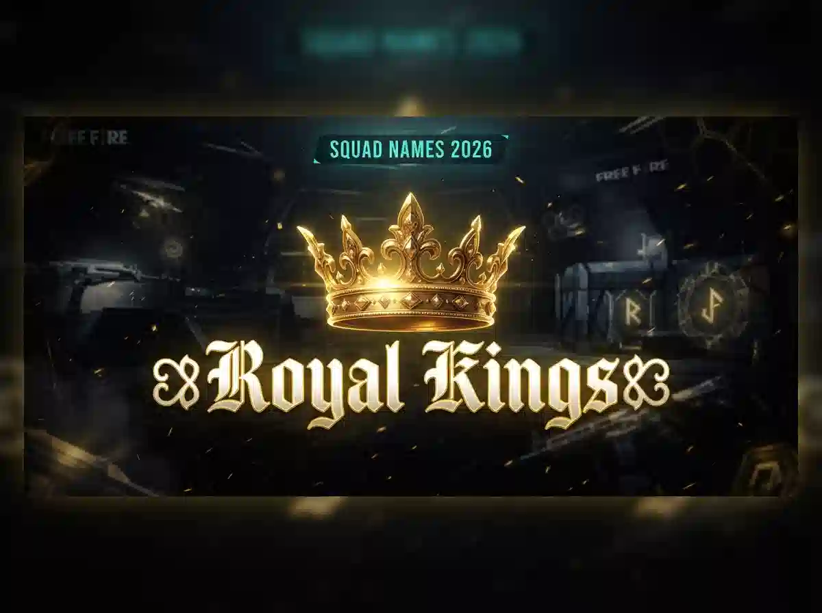 royal team names 2026 king squad clan gaming sports unicode