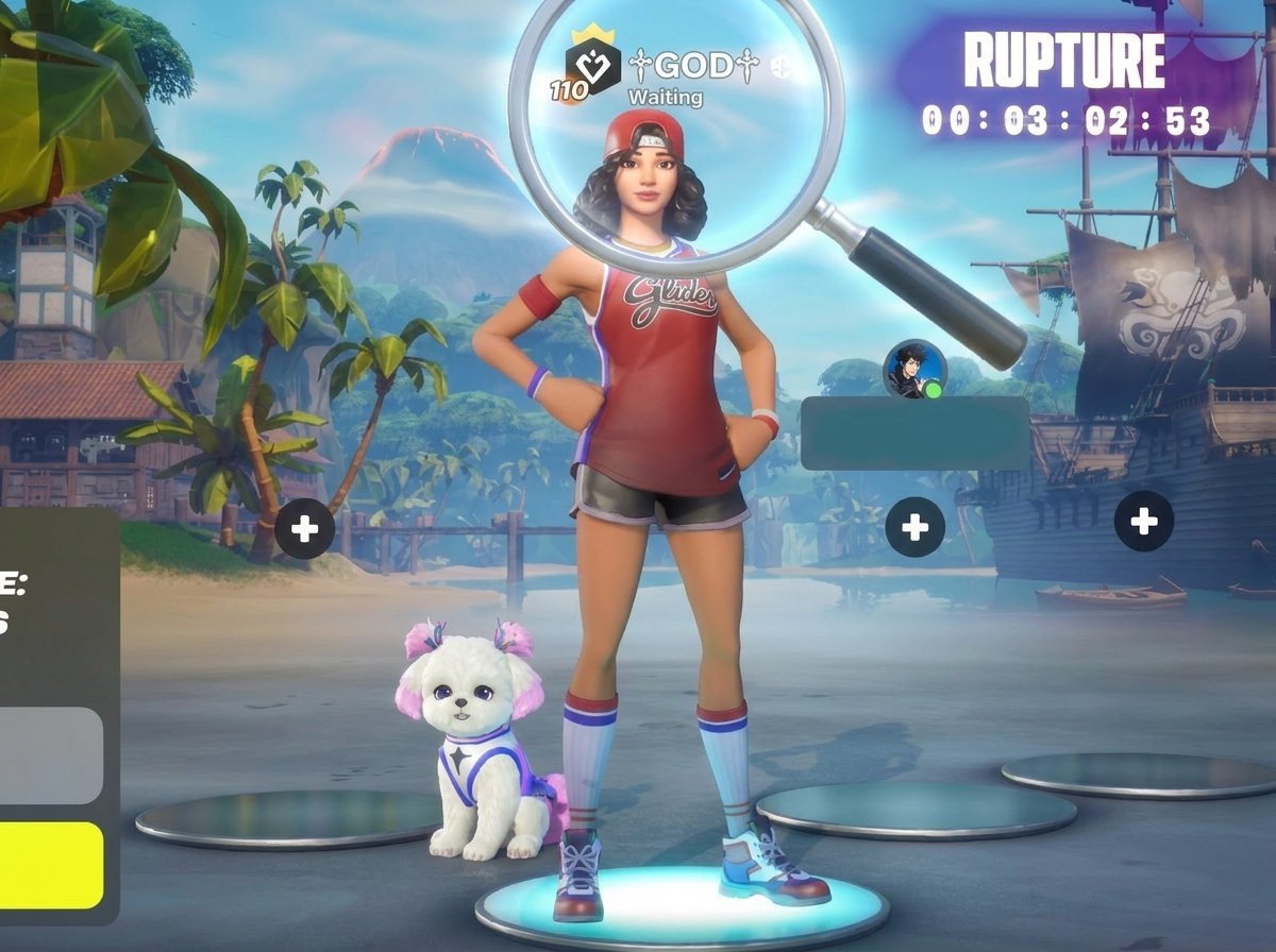 Fortnite player name displayed in kill feed and competitive lobby 2026