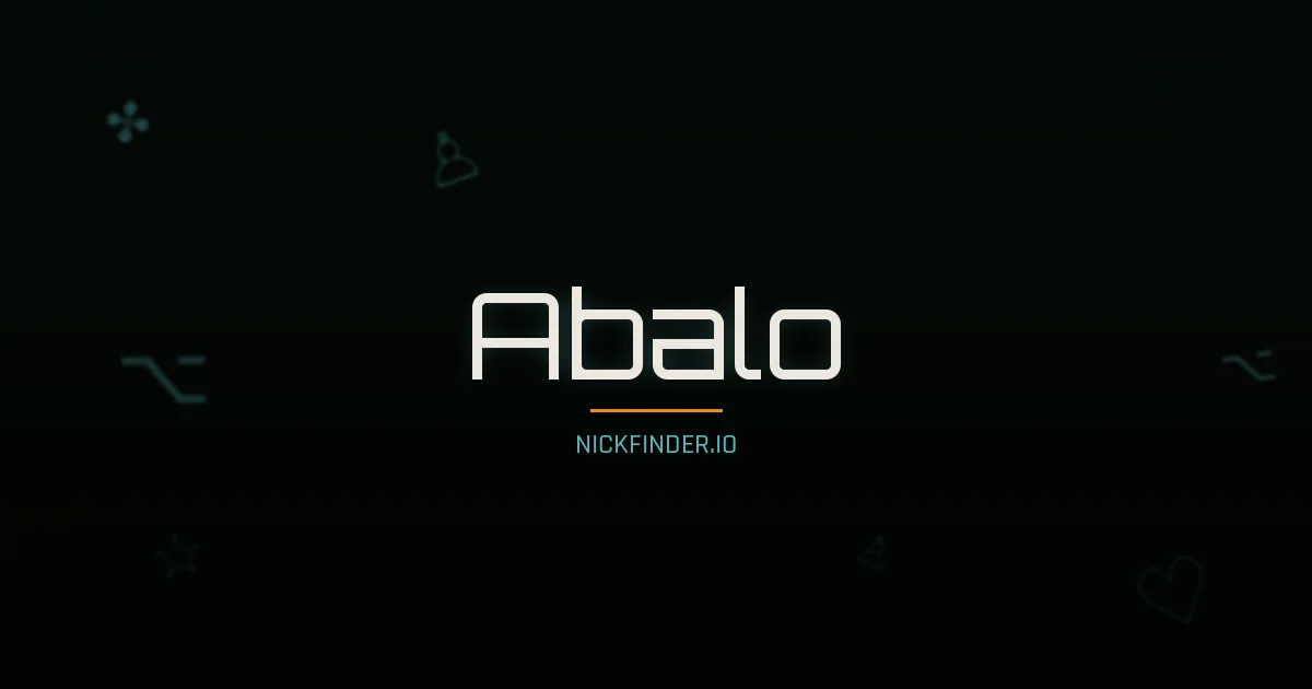 Abalo name meaning Radiant — Portuguese origin | NickFinder.io