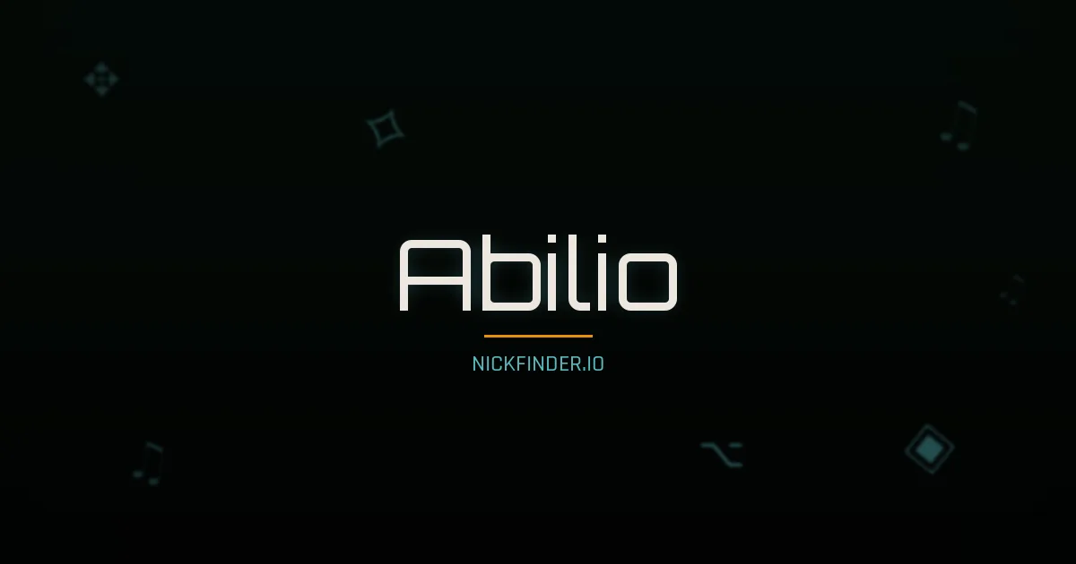 Abilio name meaning Eterno — Spanish / Portuguese origin | NickFinder.io