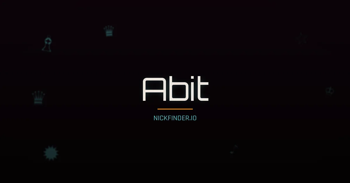 Abit name meaning Faithful — Portuguese origin | NickFinder.io