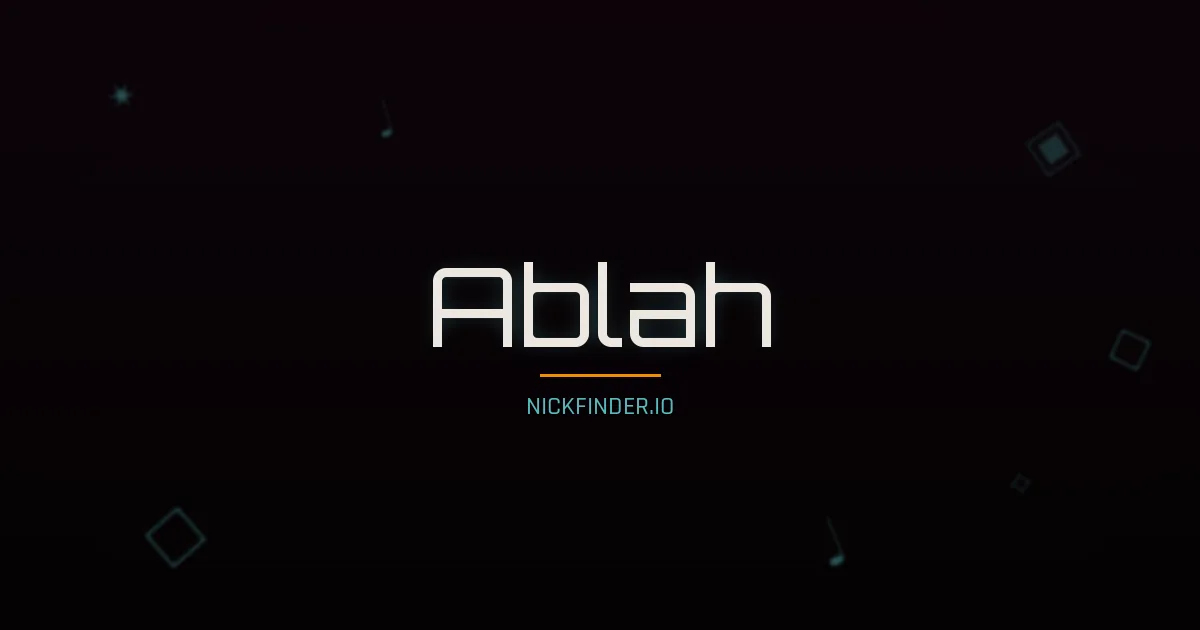 Ablah name meaning Noble spirit — Portuguese origin | NickFinder.io