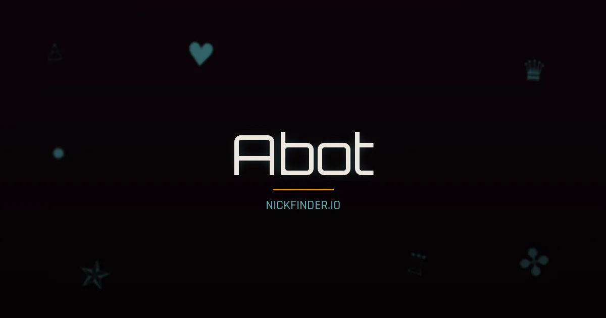 Abot name meaning Faithful — Portuguese origin | NickFinder.io