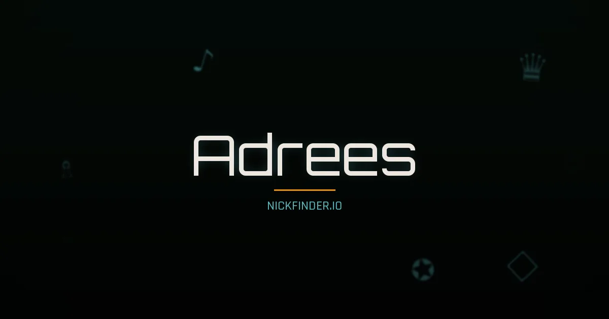Adrees name meaning Prosperous — Arabic origin | NickFinder.io