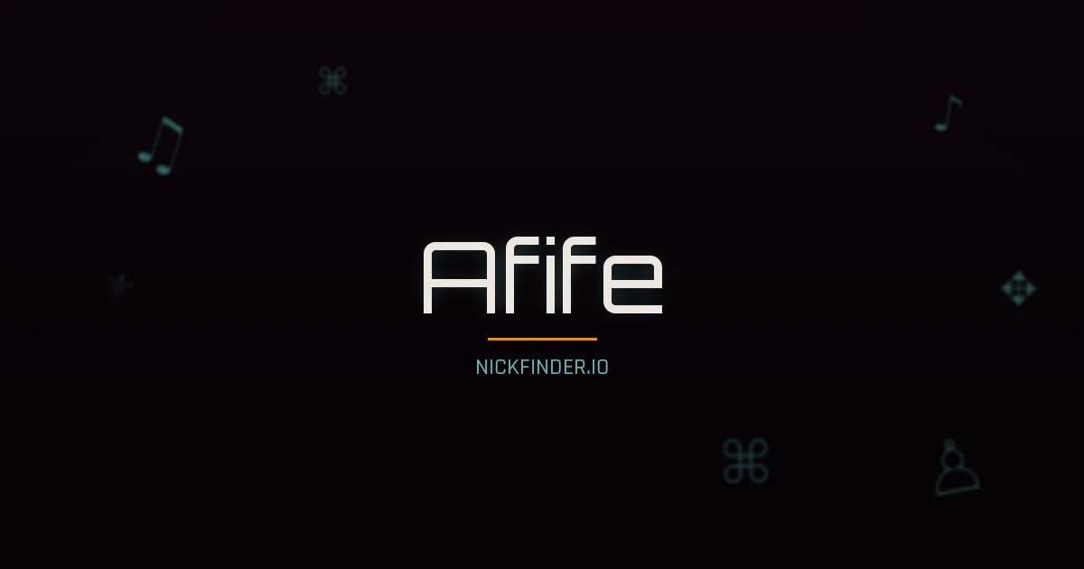 Afife name meaning Strong warrior — Turkish origin | NickFinder.io