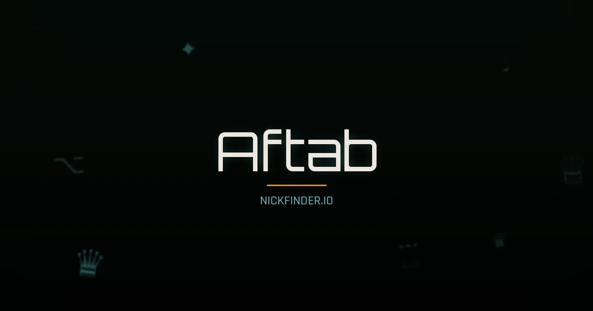 Aftab name meaning Prosperous — Arabic origin | NickFinder.io