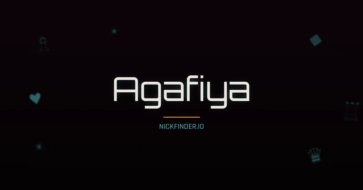 Agafiya name meaning Gracious — Russian origin | NickFinder.io
