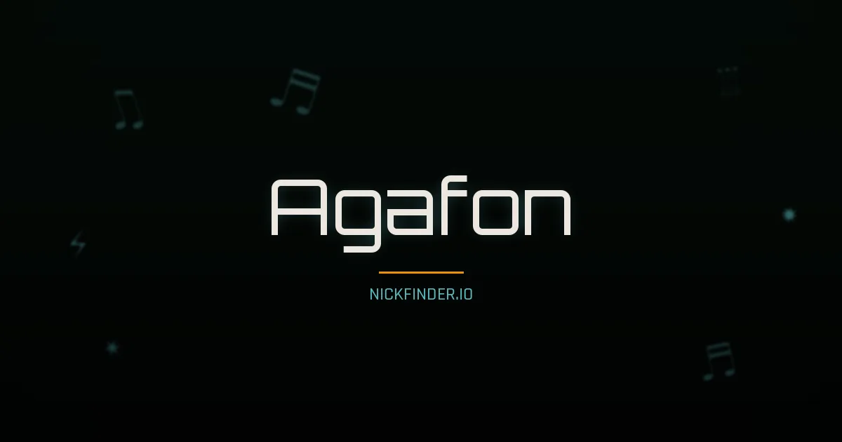 Agafon name meaning Bright flame — Russian origin | NickFinder.io