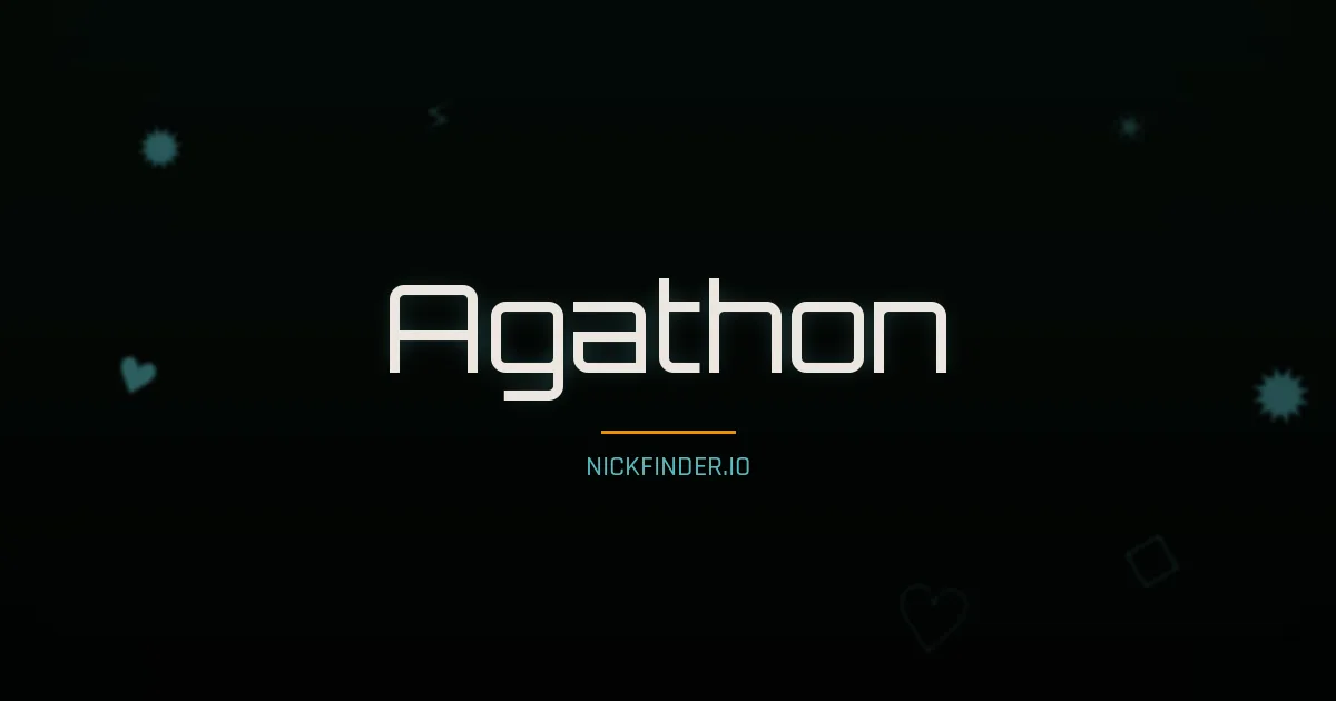Agathon name meaning Victorious — Russian origin | NickFinder.io