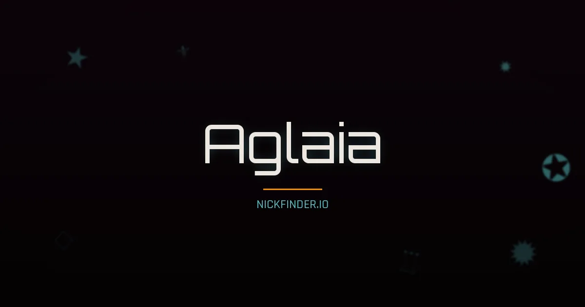 Aglaia name meaning Faithful — Russian origin | NickFinder.io