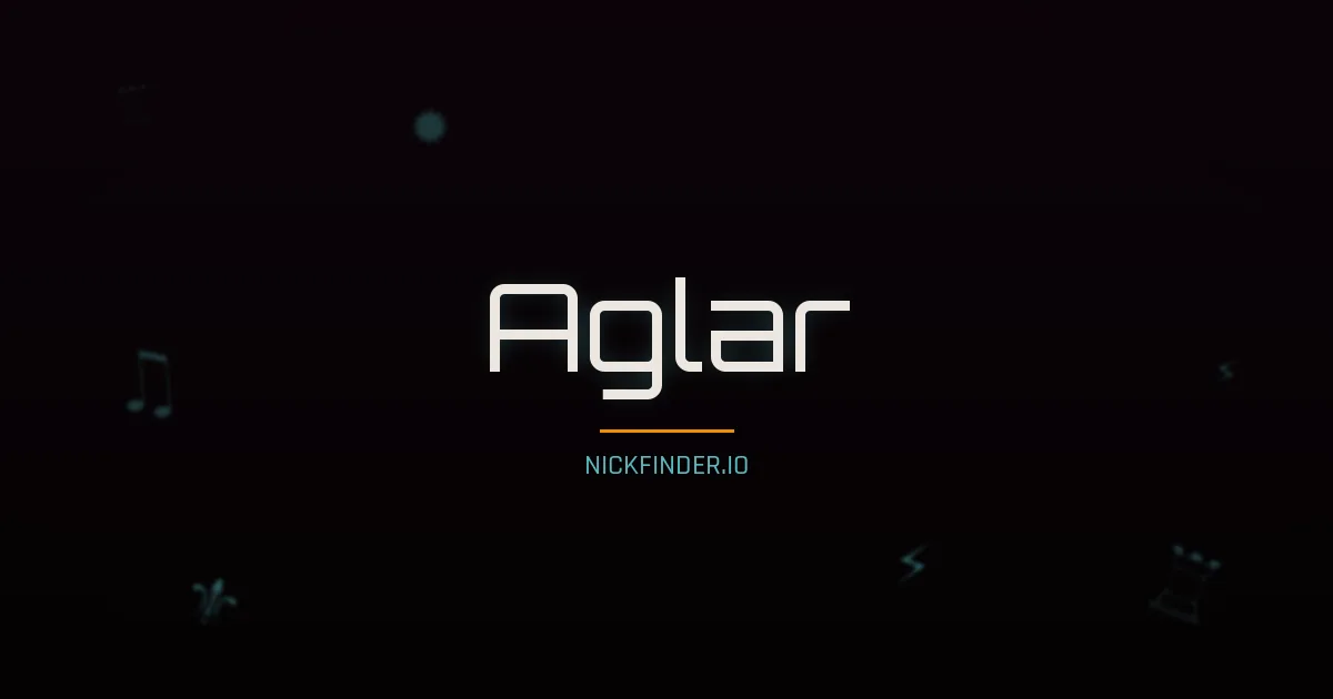 Aglar name meaning Pure heart — Turkish origin | NickFinder.io