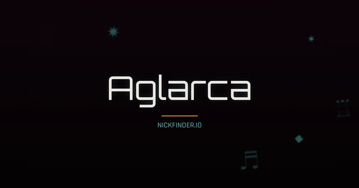 Aglarca name meaning Bright spirit — Turkish origin | NickFinder.io