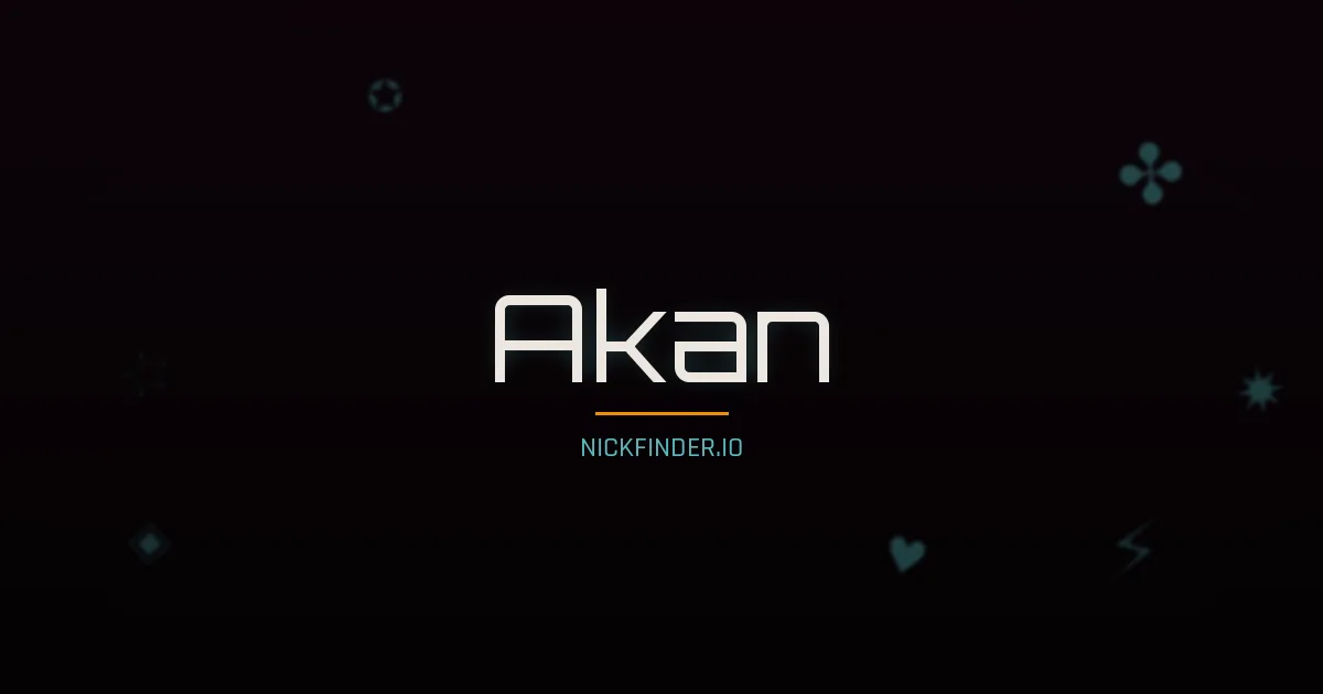 Akan name meaning Brave hero — Turkish origin | NickFinder.io