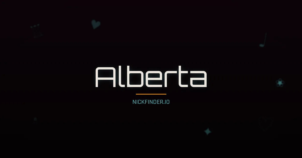 Alberta name meaning Joyful — Italian origin | NickFinder.io