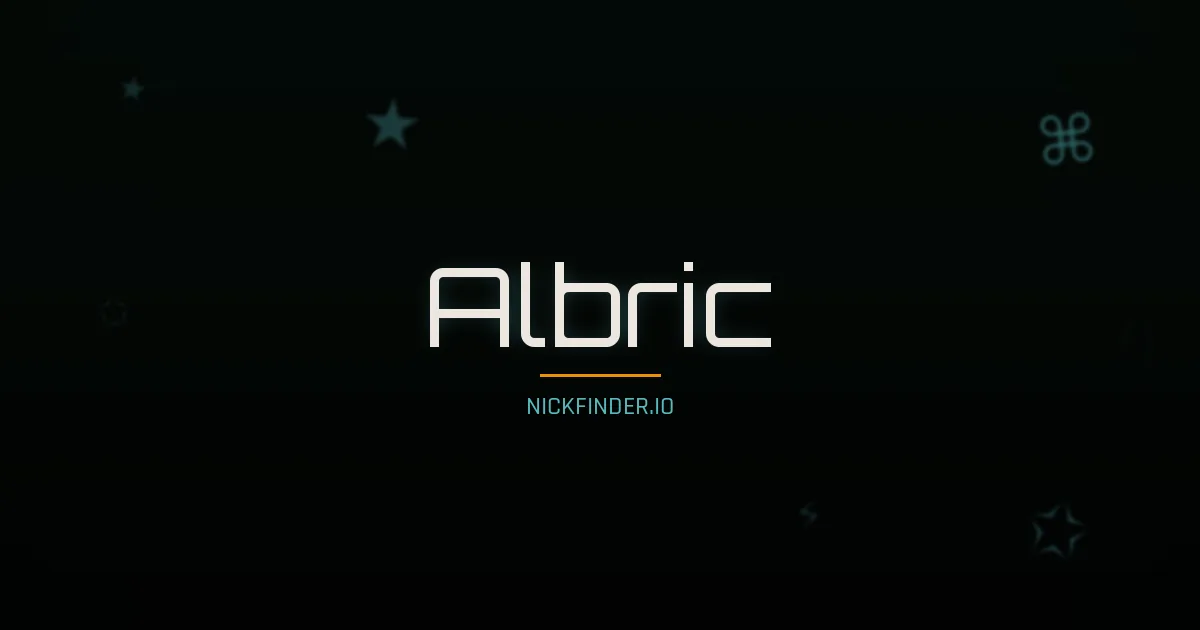 Albric name meaning Courageux — French origin | NickFinder.io