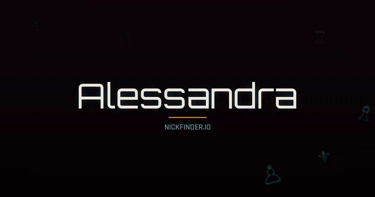 Alessandra name meaning Joyful — Italian origin | NickFinder.io