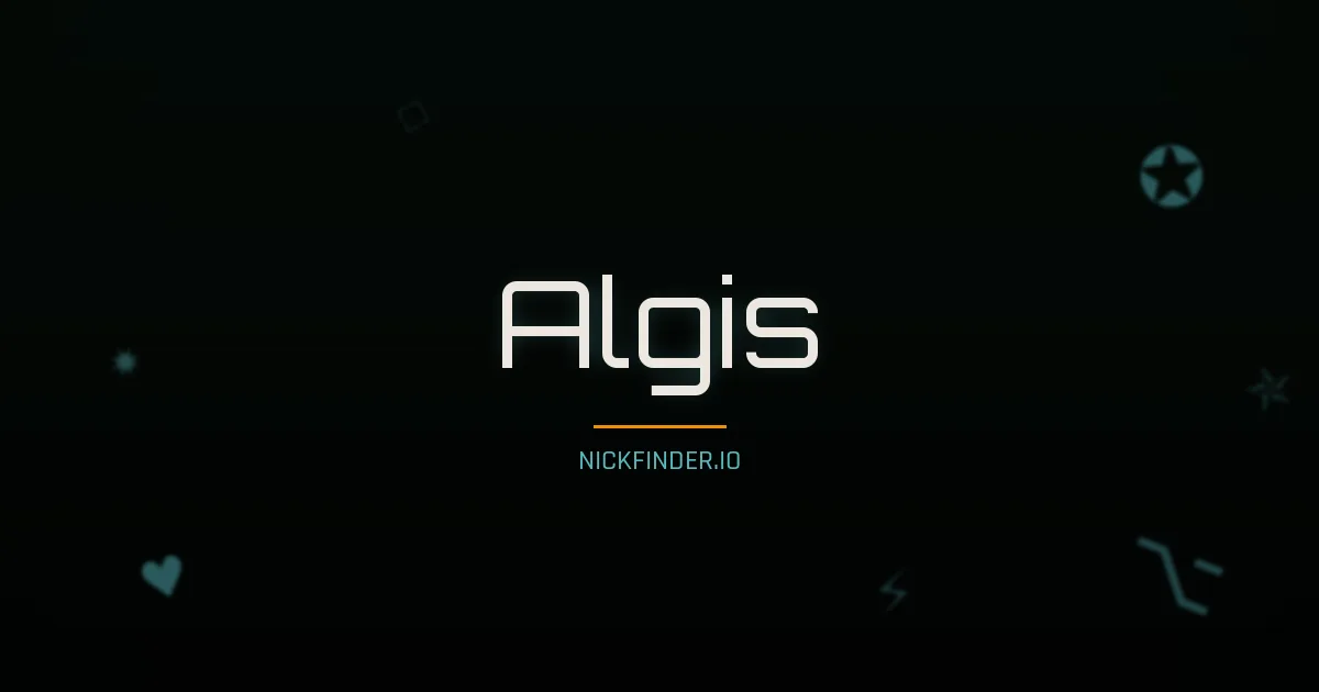 Algis name meaning Fort — French origin | NickFinder.io