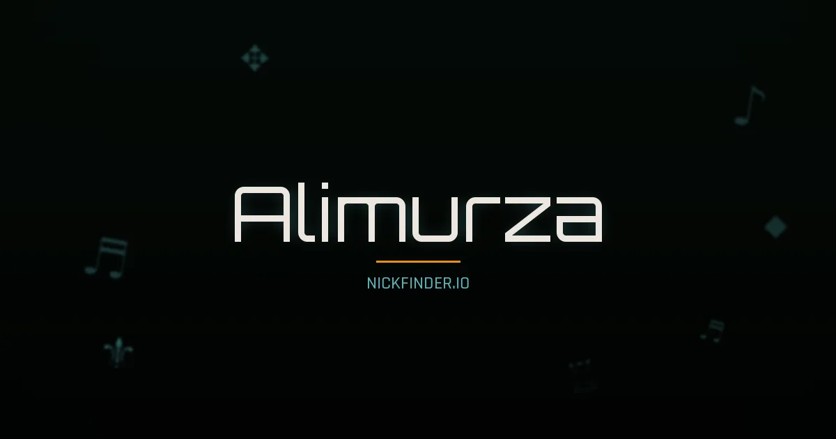 Alimurza name meaning Victorious — Russian origin | NickFinder.io