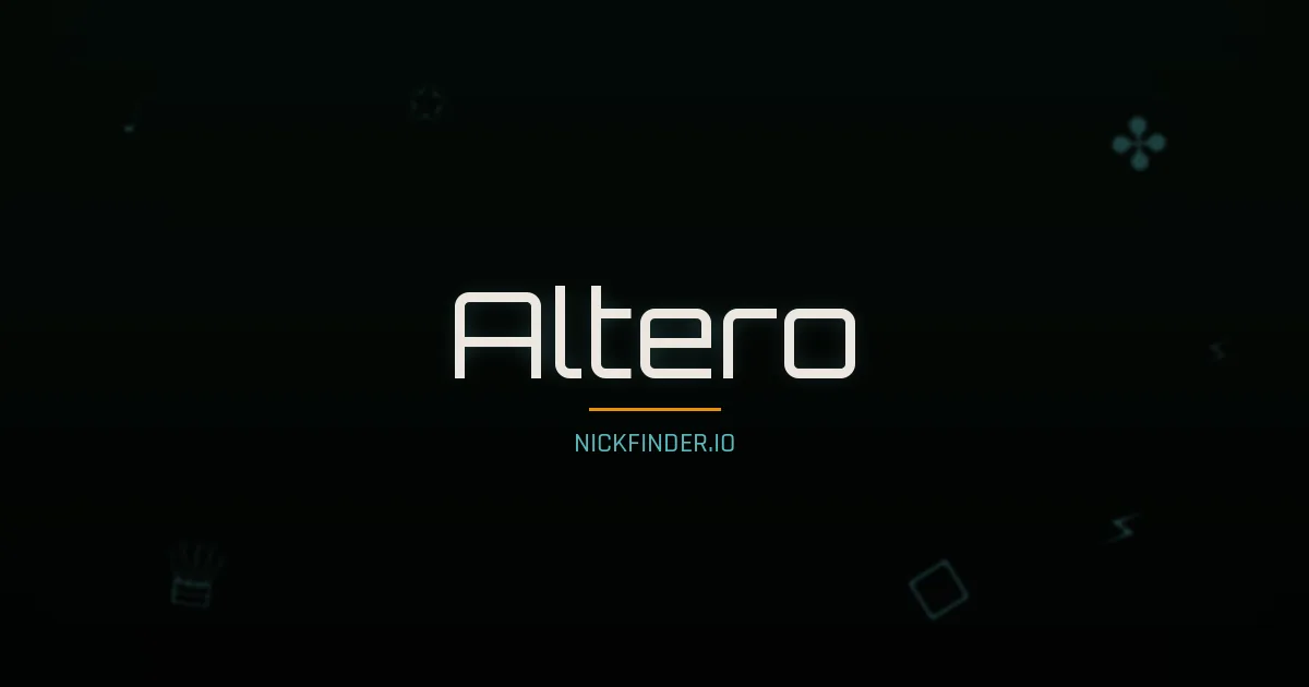 Altero name meaning Faithful — Italian origin | NickFinder.io
