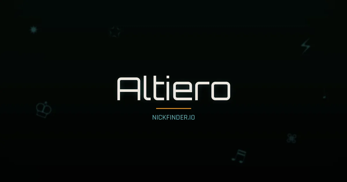 Altiero name meaning Brave heart — Italian origin | NickFinder.io