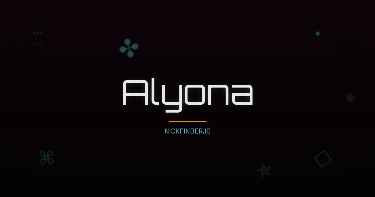 Alyona name meaning Noble spirit — Russian origin | NickFinder.io