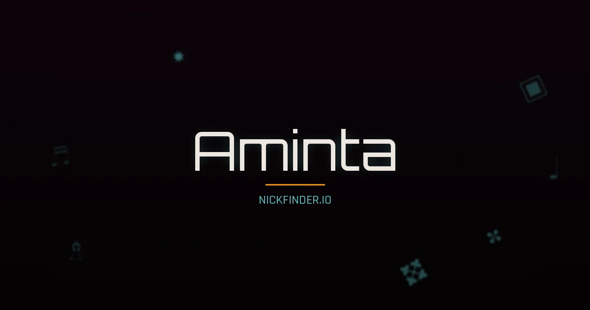 Aminta name meaning Justo — Spanish origin | NickFinder.io