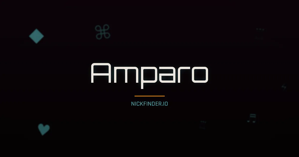 Amparo name meaning Justo — Spanish origin | NickFinder.io