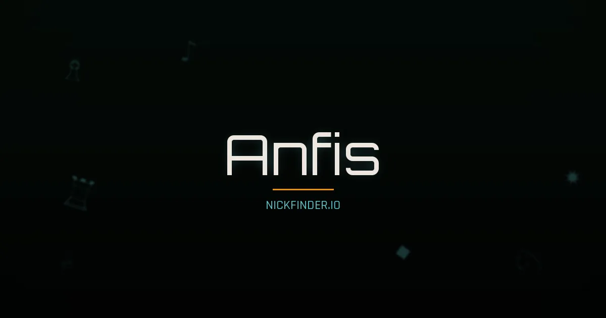 Anfis name meaning Faithful — Russian origin | NickFinder.io