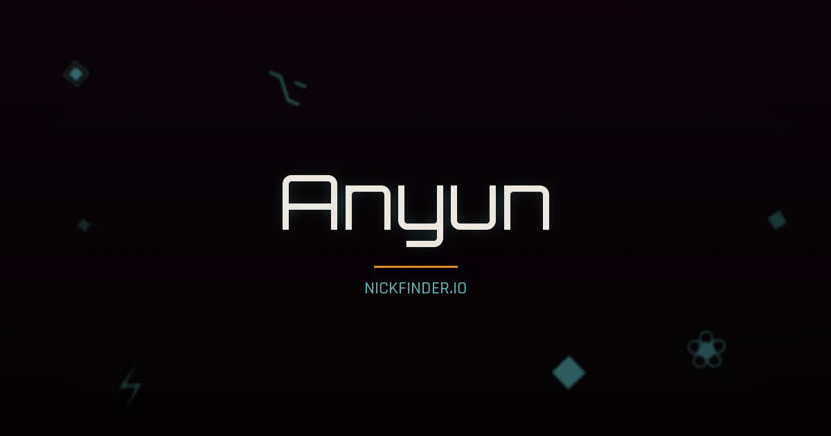 Anyun name meaning Swift wind — Chinese origin | NickFinder.io