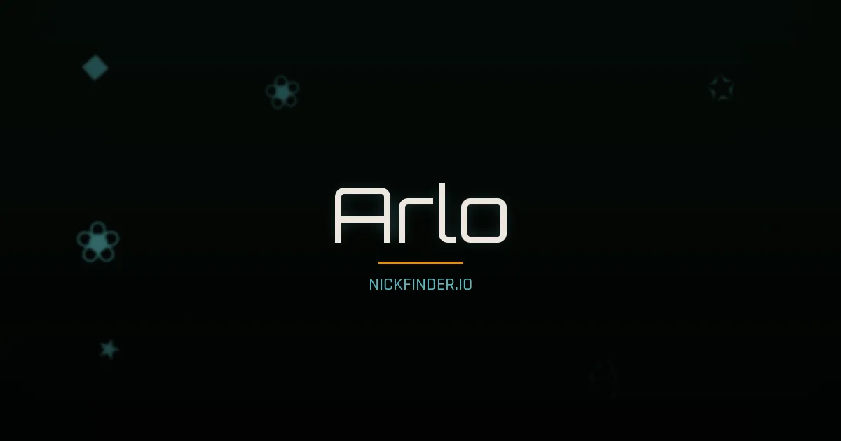 Arlo name meaning Joyful — English origin | NickFinder.io