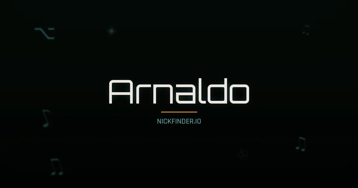 Arnaldo name meaning Valiente — Spanish / Italian / Portuguese origin | NickFinder.io