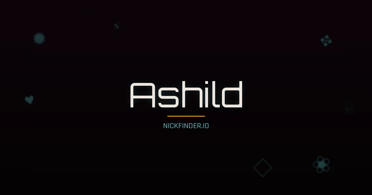 Ashild name meaning Divin — French origin | NickFinder.io