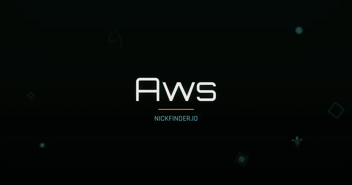 Aws name meaning Pure soul — Arabic origin | NickFinder.io