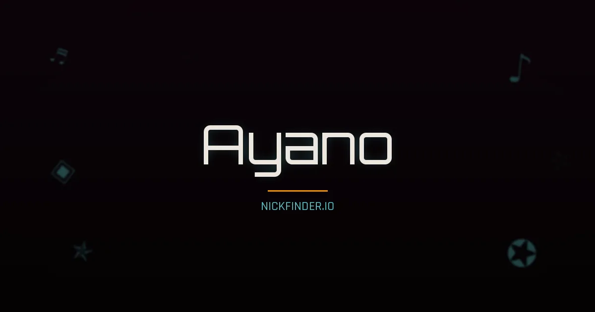 Ayano name meaning Mountain echo — Japanese origin | NickFinder.io