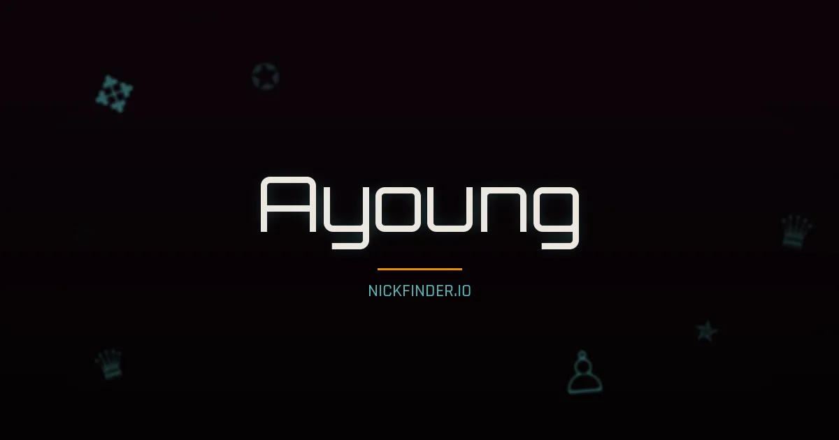 Ayoung name meaning Wise spirit — Korean origin | NickFinder.io