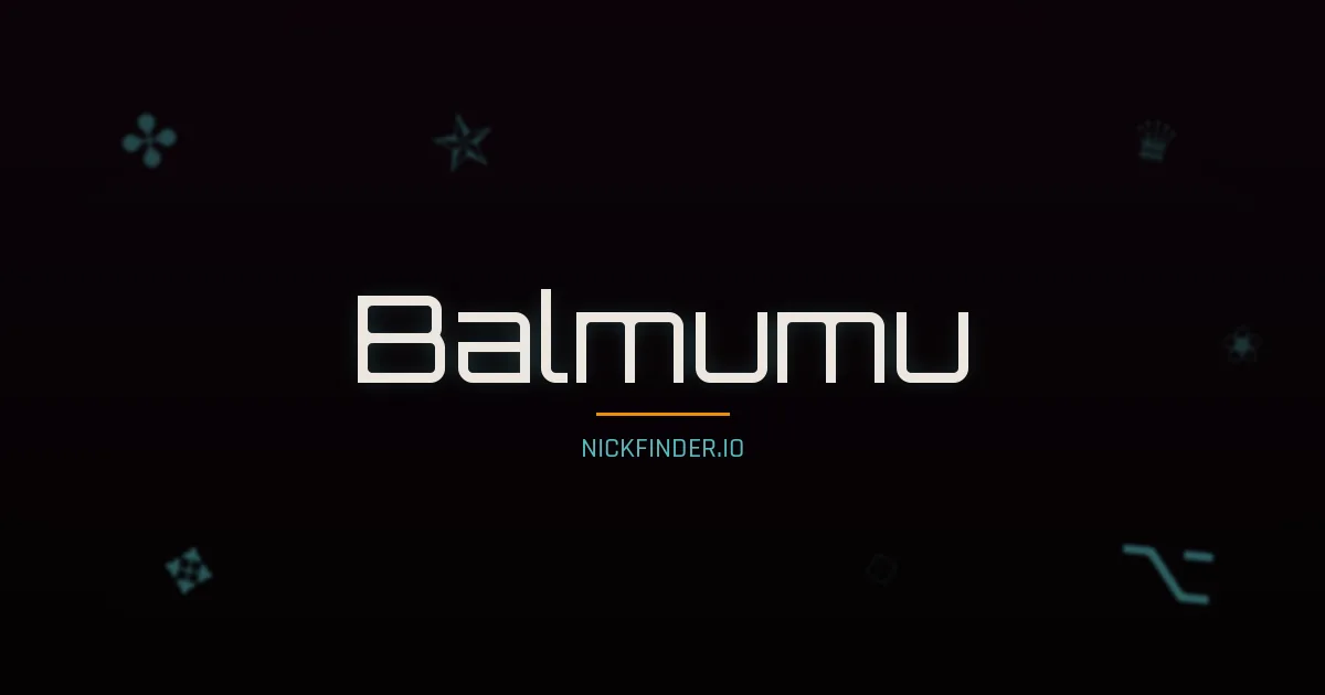 Balmumu name meaning Noble soul — Turkish origin | NickFinder.io