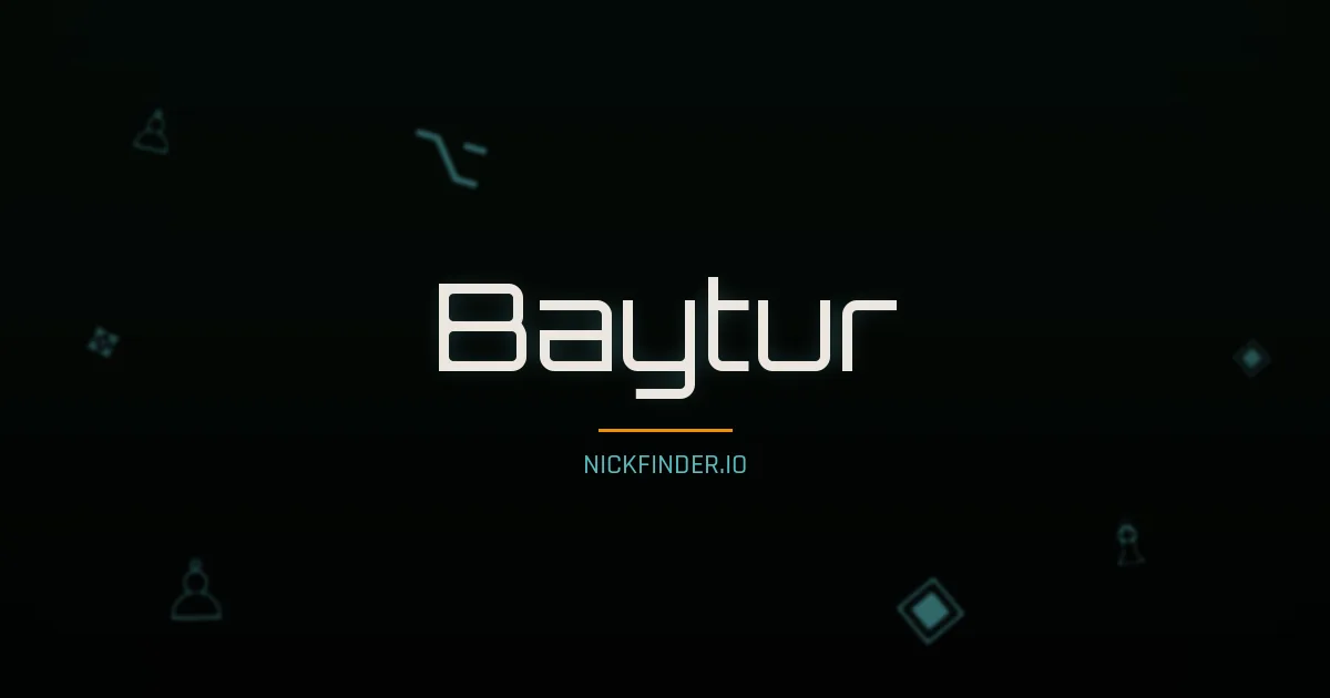Baytur name meaning Brave hero — Turkish origin | NickFinder.io