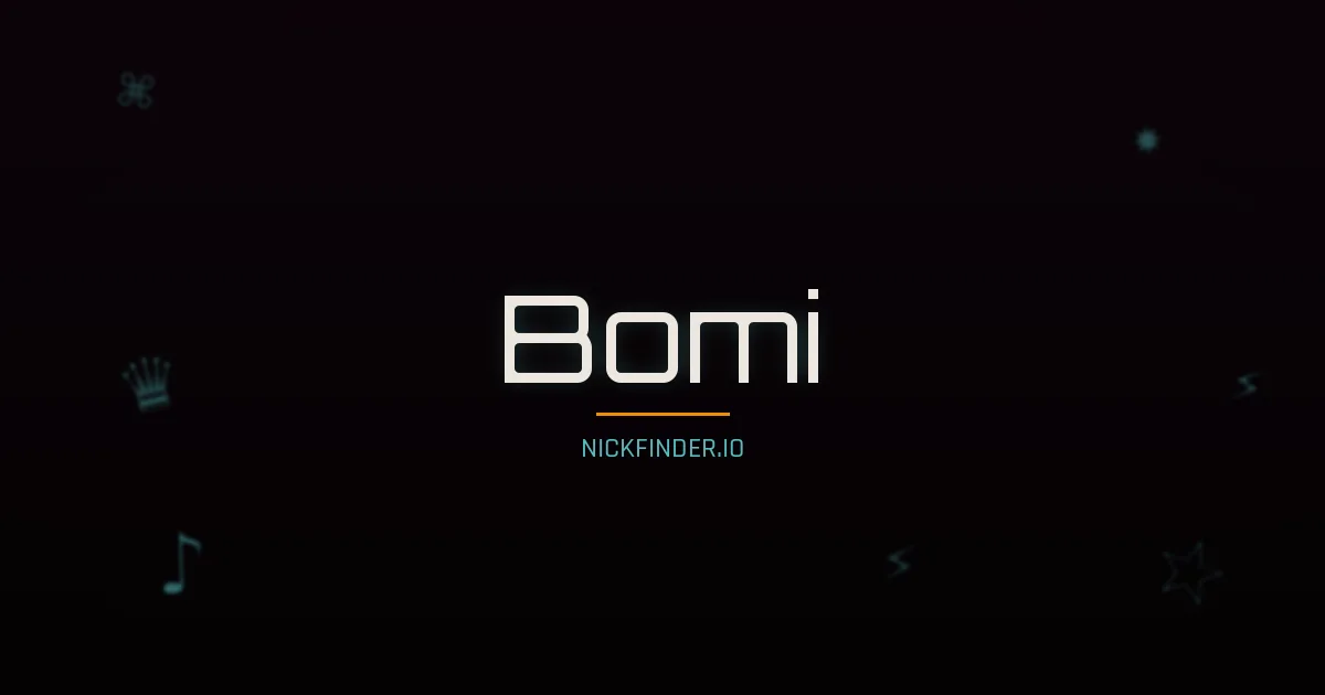Bomi name meaning Noble heart — Korean origin | NickFinder.io