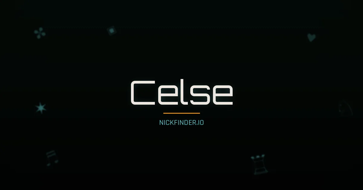 Celse name meaning Gracieux — French origin | NickFinder.io