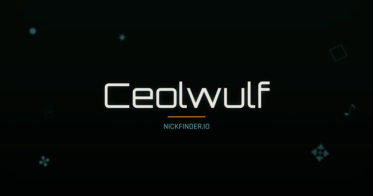 Ceolwulf name meaning Divin — French origin | NickFinder.io