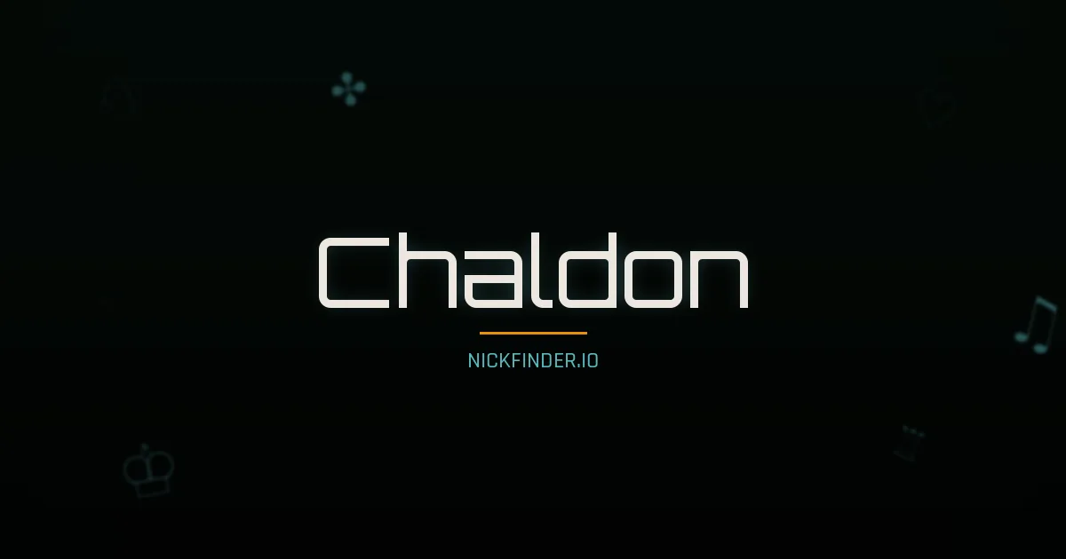 Chaldon name meaning Gracious — Russian origin | NickFinder.io