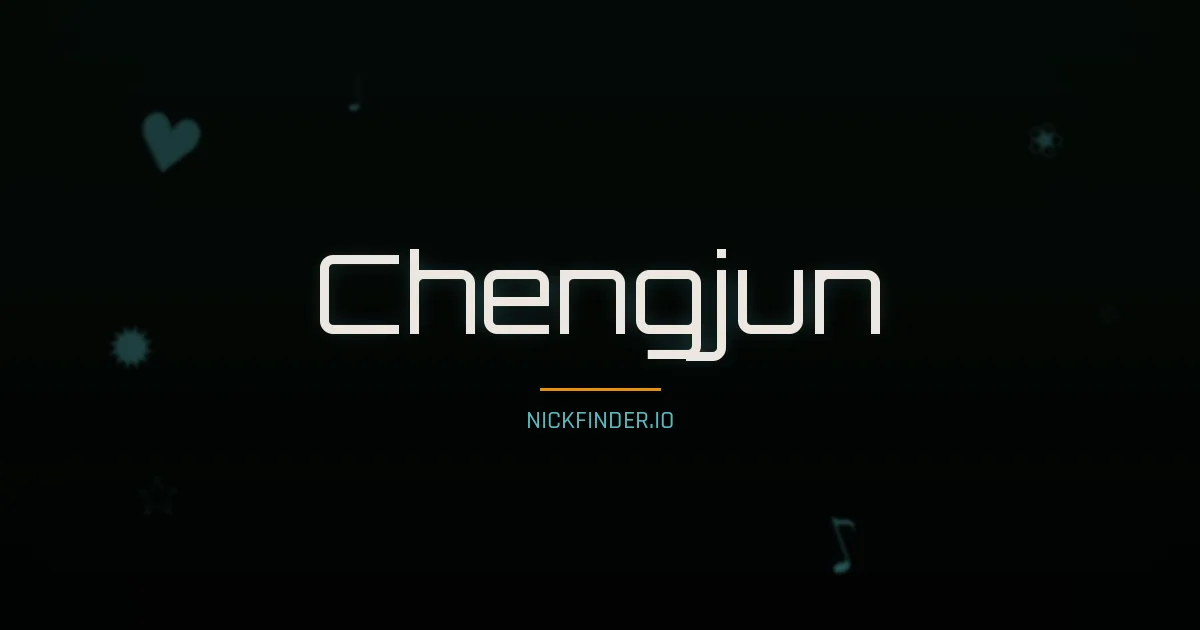 Chengjun name meaning Prosperous — Chinese origin | NickFinder.io