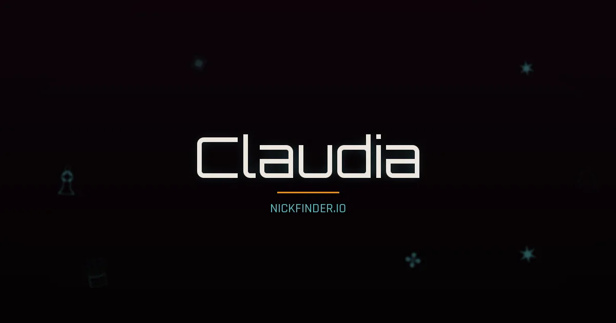 Claudia name meaning Peaceful — German / English / Spanish / Italian / Portuguese origin | NickFinder.io