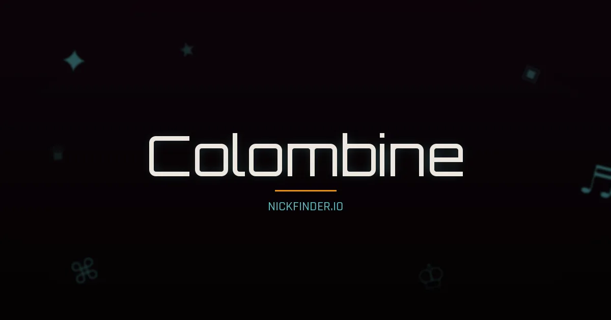 Colombine name meaning Pur — French origin | NickFinder.io